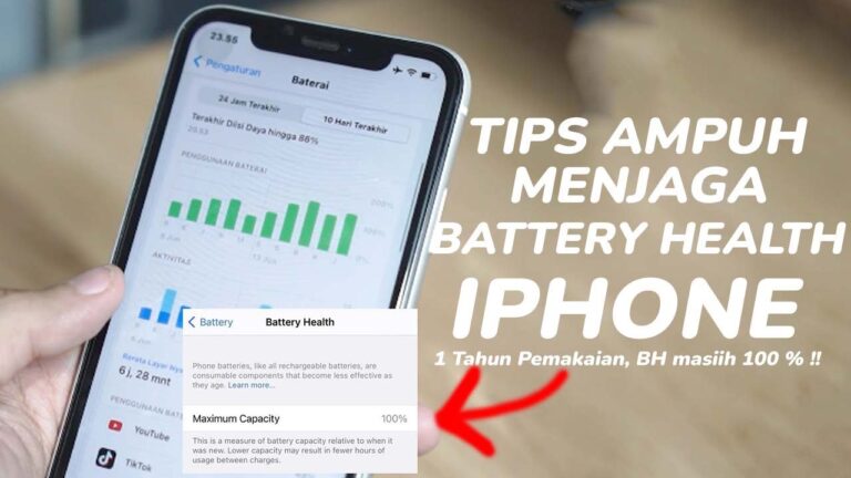 Read more about the article 4 Tips Menjaga Baterai Health Iphone Tetap Stabil ! Jadi Awet Banget !